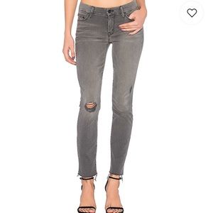 MOTHER Looker Ankle Fray Jeans
